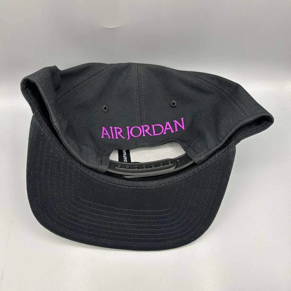 Air Jordan Hat Men Black Embroidered Jumpman Nike Air Snap Back Cap